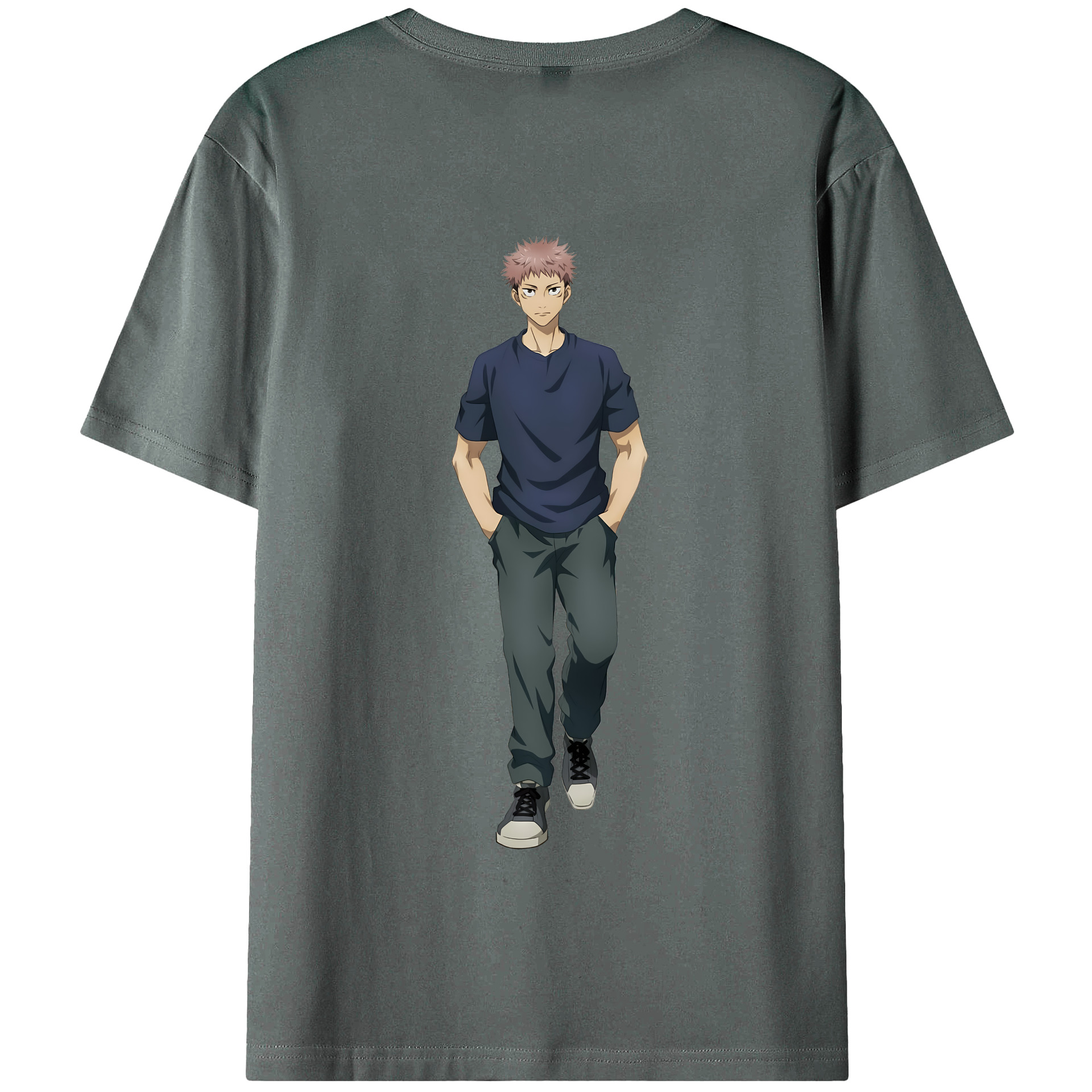 （画像用） 呪術廻戦 Jujutsu Kaisen 綿100％半袖Tシャツ（背面プリント）